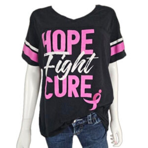 Hope Fight Cure Susan G Komen Short Sleeve Tee